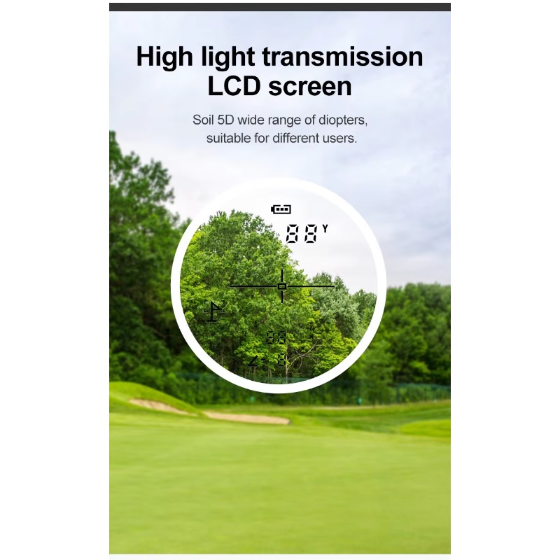 Rangefinder Laser Hunting - TULX PinSeeker Slope Scope Entfernungsmesser Digitaler