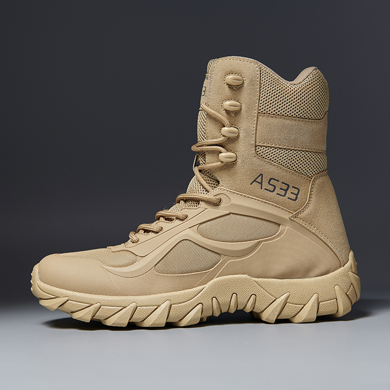 Hunting Outdoor Brand - Herren Taktische Stiefel, Rutschfeste Militär-Marken-Jagd- und