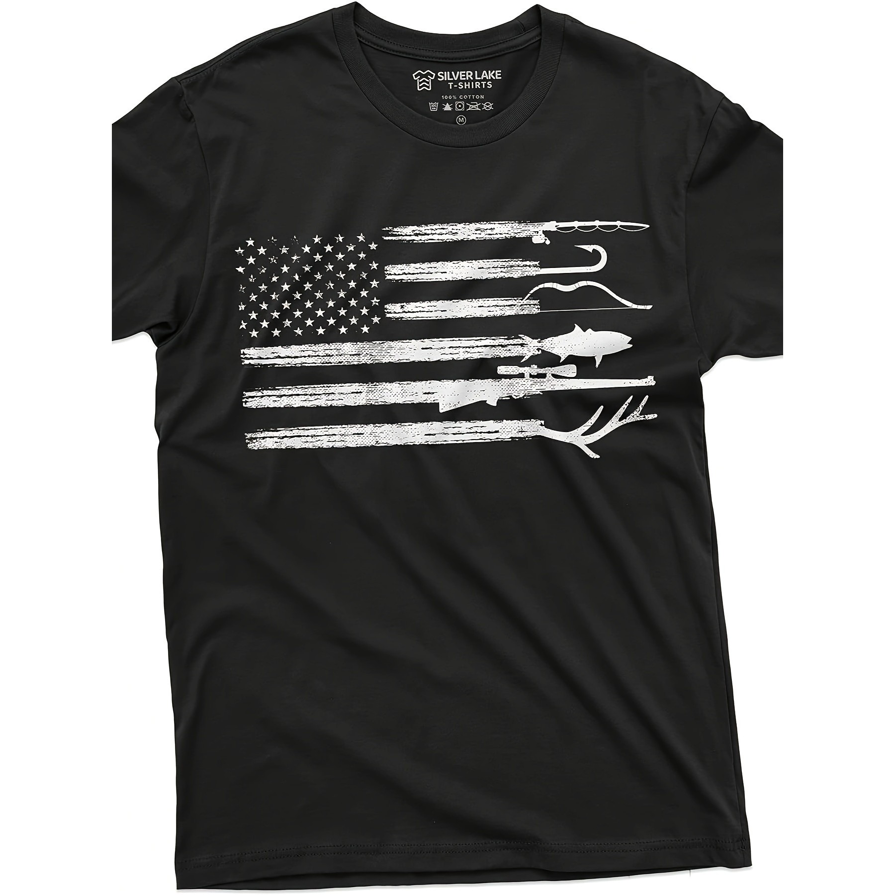 Outdoor Hunting Graphic Tees - Jagd- und Angel-Grafik-T-Shirt für Herren mit
