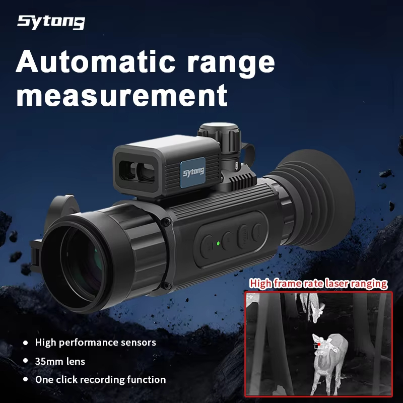 Rangefinder Laser Hunting - AM06-35LRF 10000J Anti-Impact-Wärmebildkamera Jagd mit 1000