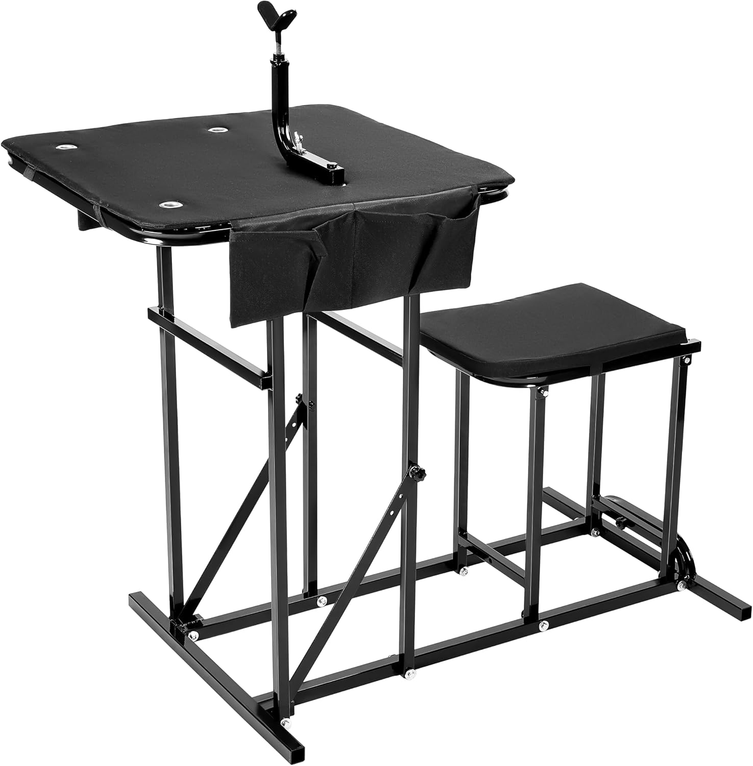 Outdoor Hunting Table - Klappbare Schießbank mit höhenverstellbarem Sitz, tragbarer