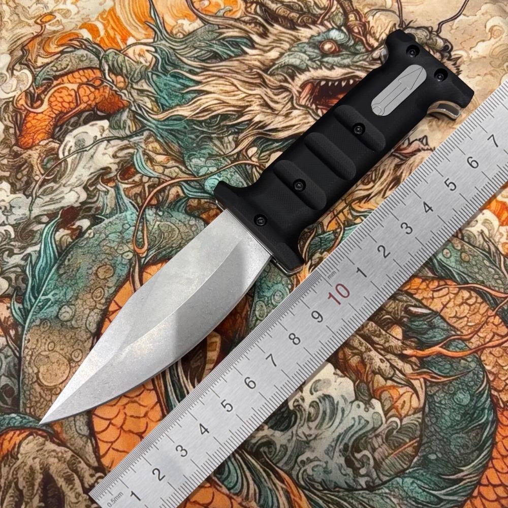 Hunting And Camping In Jungle - Bok Outdoor Camping Gerades Messer D2