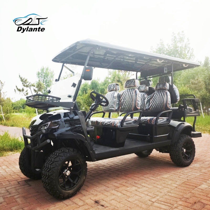 Outdoor Hunting Vehicle - 6-Sitzer Elektro-Golfcart Mehrzweck-Landwirtschaftsfahrzeug Garten Outdoor Jagdfahrzeug