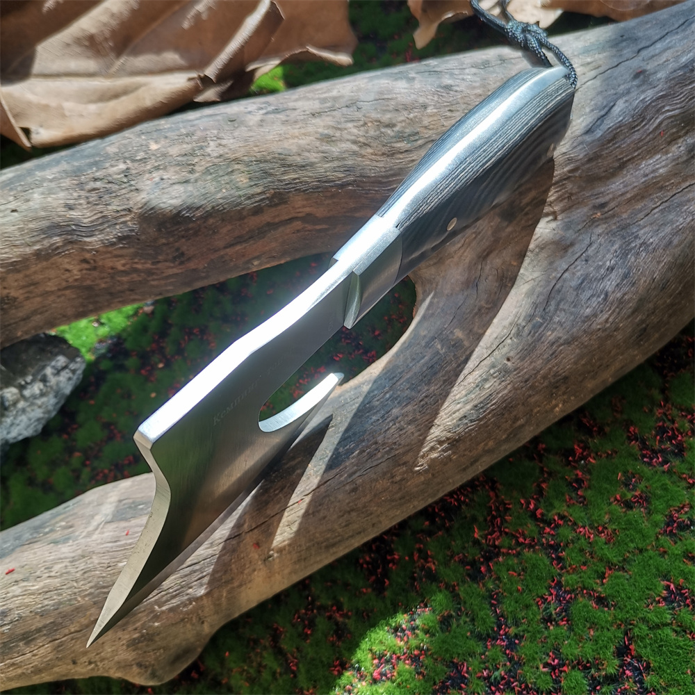 Holzgriff Edelstahl klinge Cam – Hunting And Camping In Jungle Bewertung und Preis