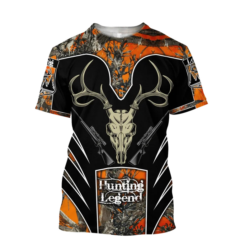1-teiliges personalisiertes „Y – Outdoor Hunting Graphic Tees Bewertung und Preis