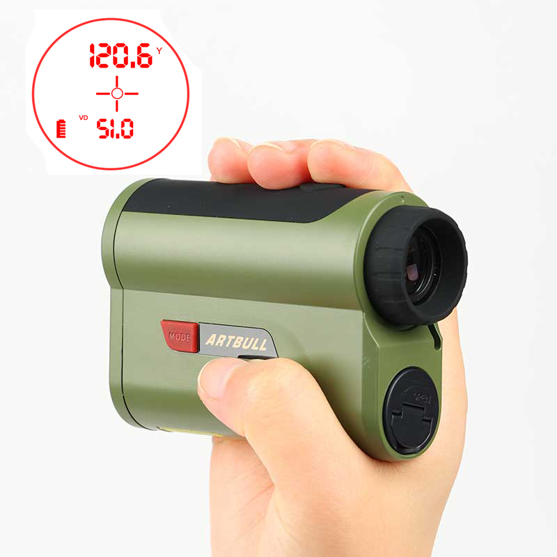 7-fache Vergrößerung OLED Rot- – Rangefinder Laser Hunting Bewertung und Preis