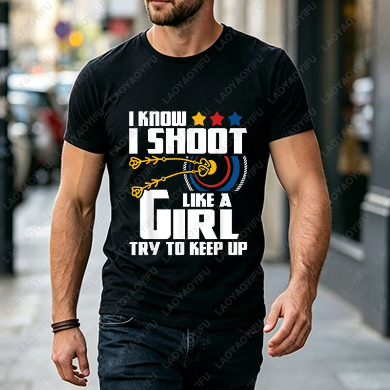 Lässiges Outdoor-Bogenschießen – Outdoor Hunting Graphic Tees Bewertung und Preis