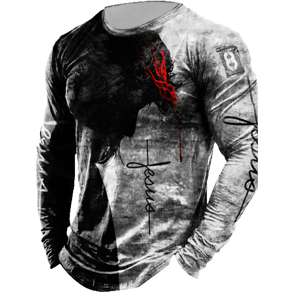 Herren Langarm Grafiken Keine  – Outdoor Hunting Graphic Tees Bewertung und Preis