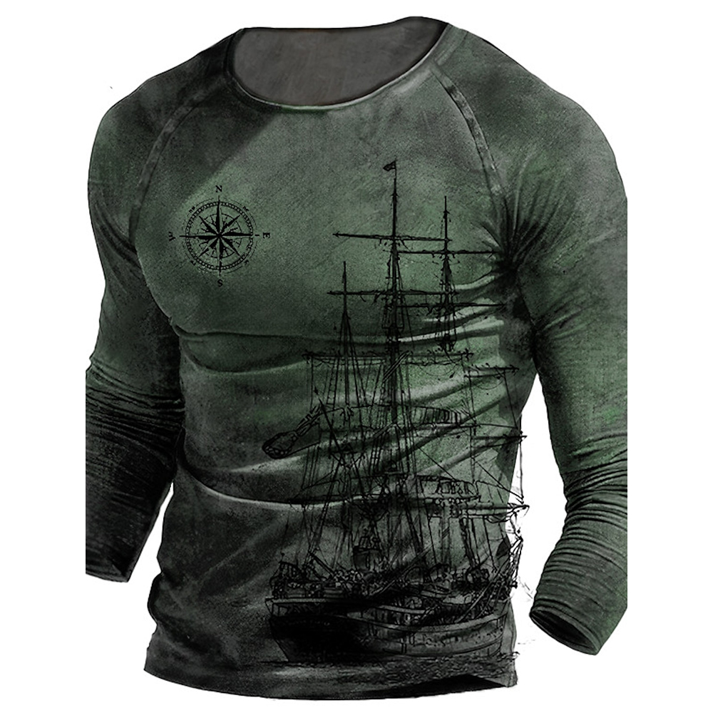 Herren Langarm Grafiken Keine  – Outdoor Hunting Graphic Tees Bewertung und Preis